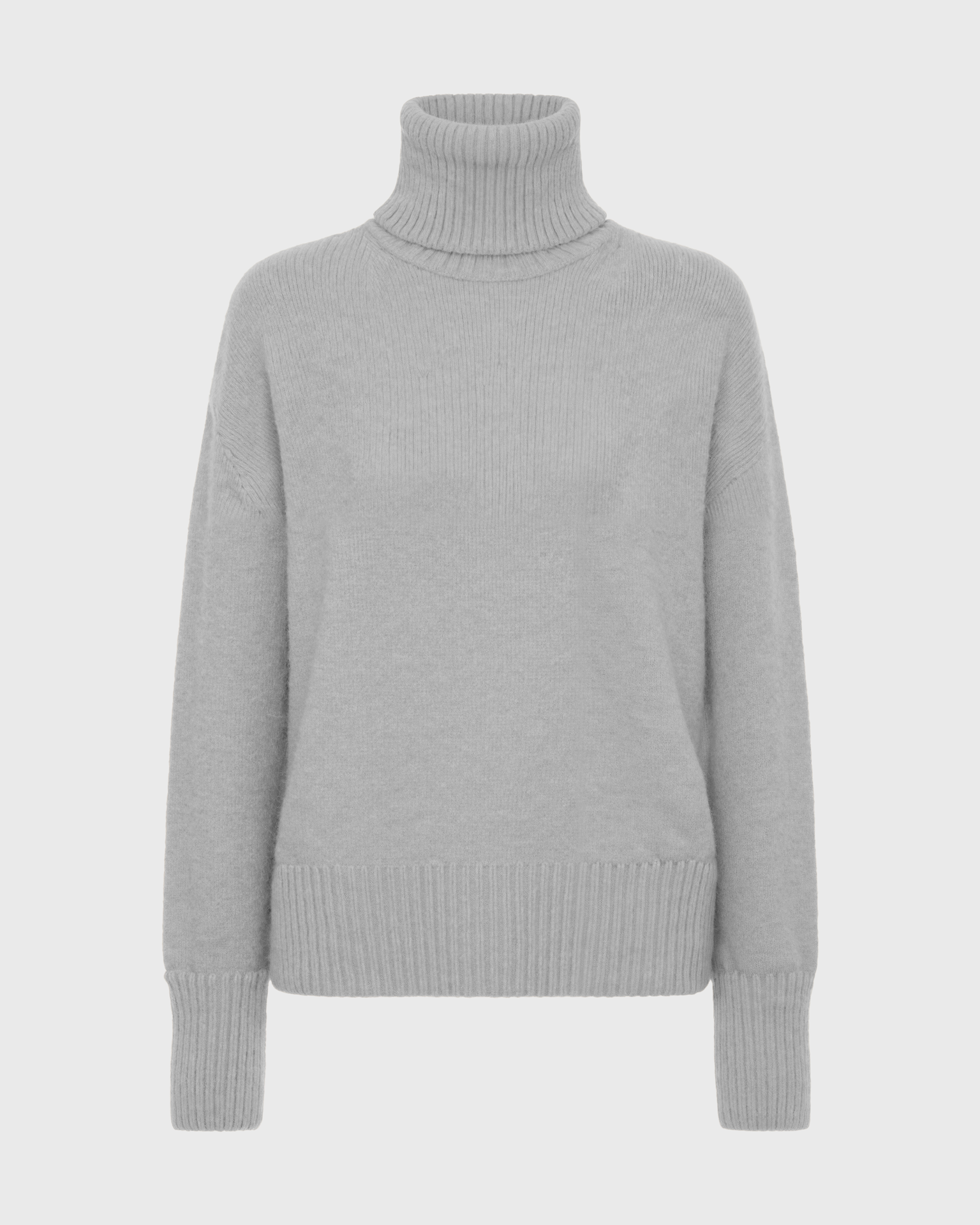 Cecole | Women’s Loose Fit Turtleneck Sweater with Ribbed Trim