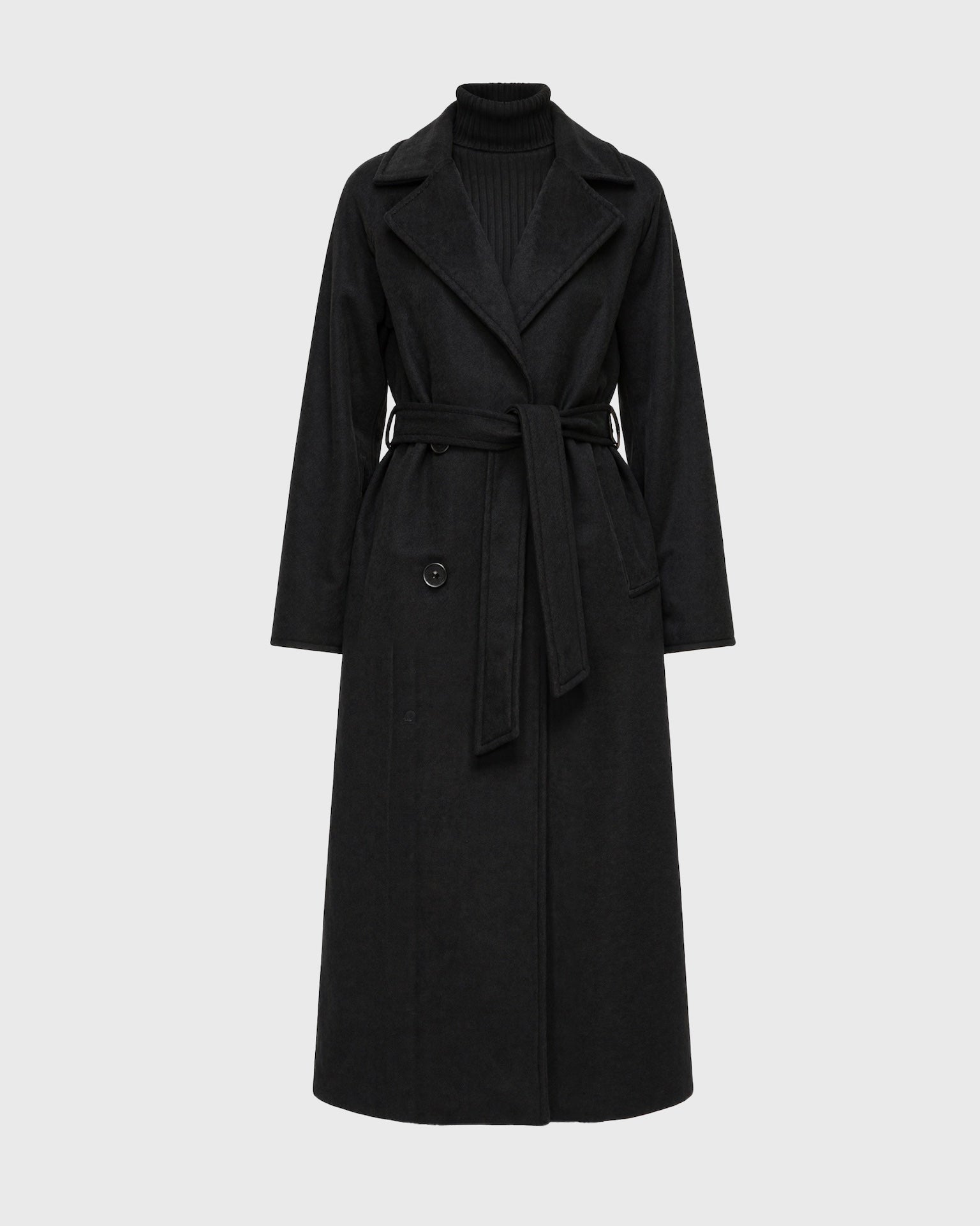 Cecole | Women’s Long Winter Coat with Straight Silhouette