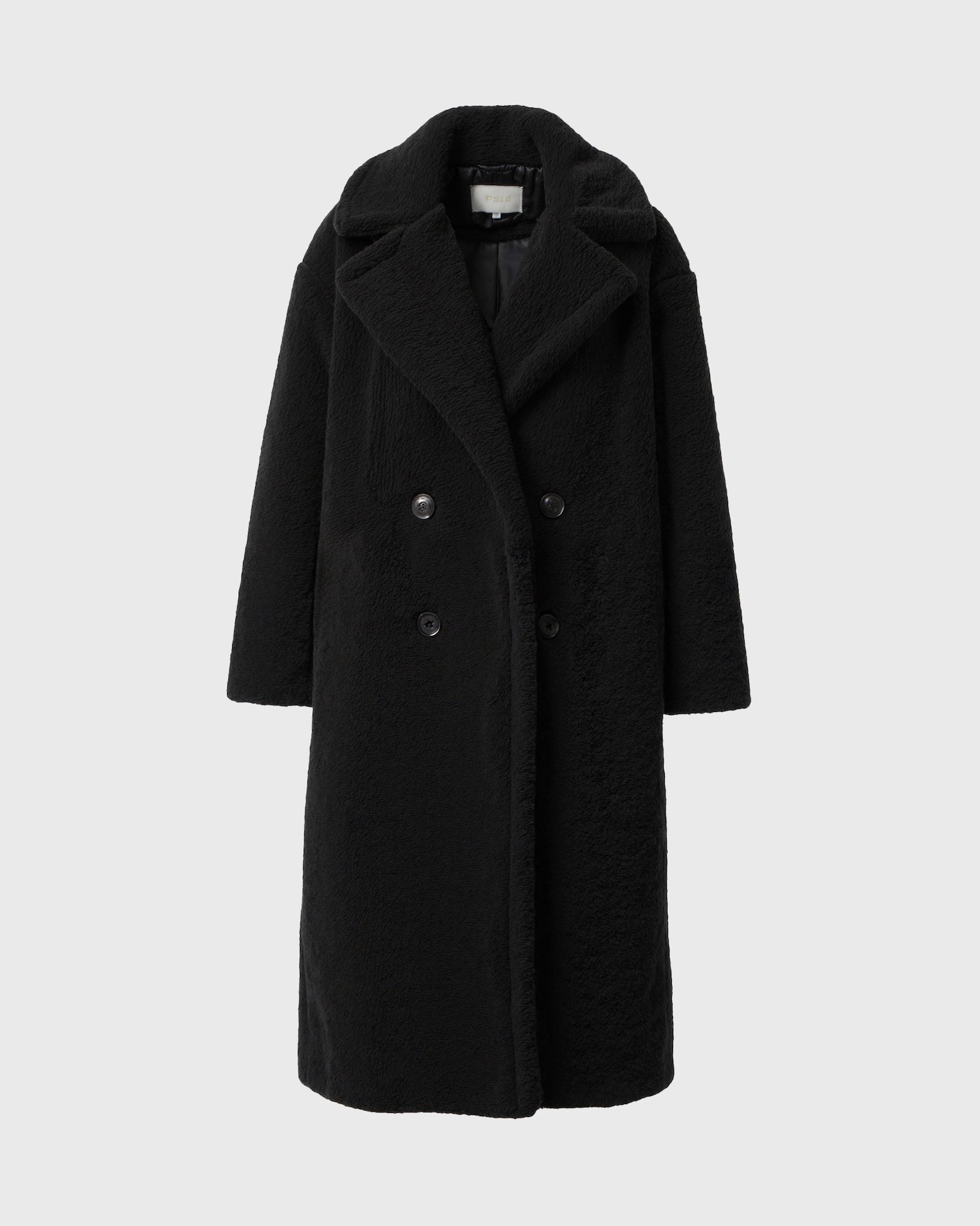 Cecole | Women’s Long Teddy Coat with Straight Silhouette