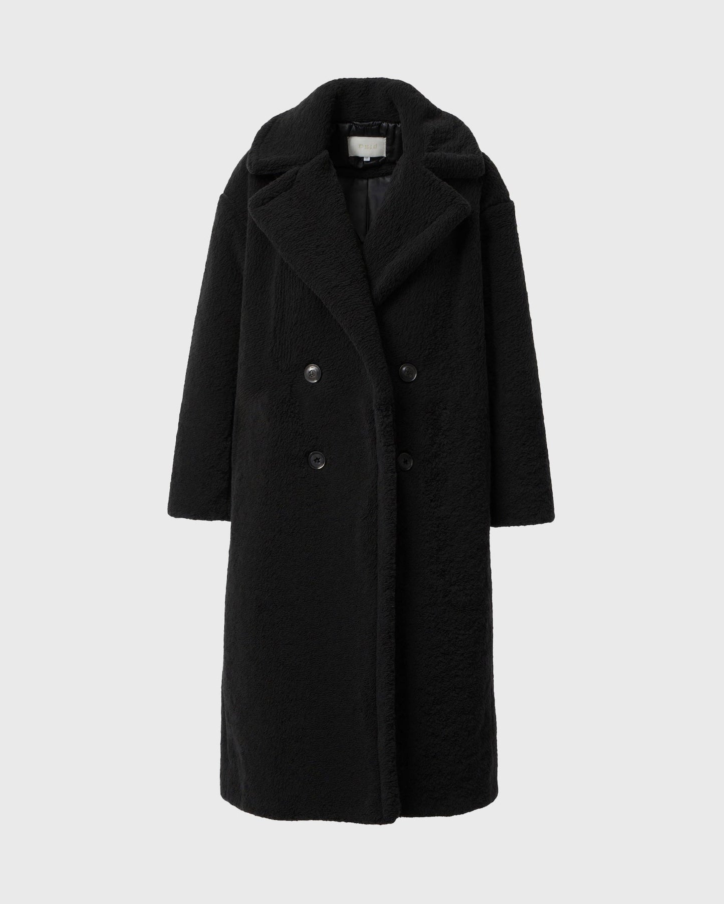 Cecole | Women’s Long Teddy Coat with Straight Silhouette