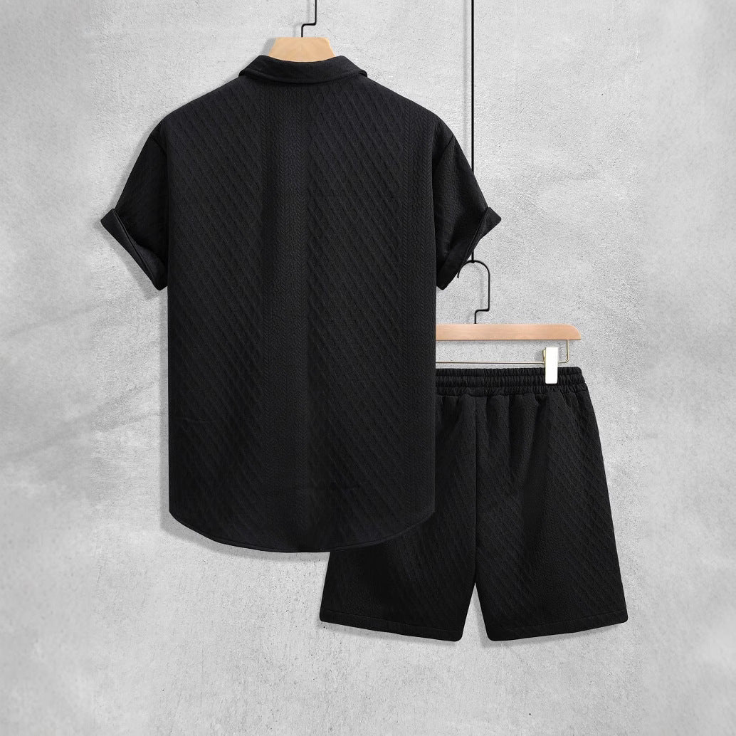 Casual_Textured_Knit_Cruise_Set_with_Drawstring_Shorts_for_Men_5
