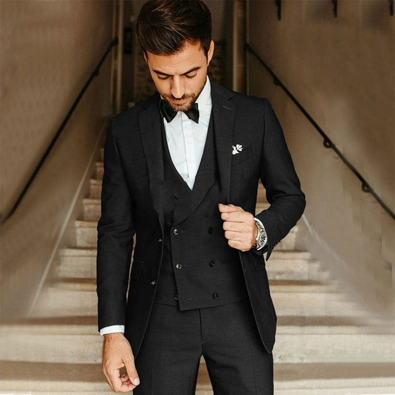 3_Piece_Tailored_Suit_Double_Breasted_Vest_for_Men_3