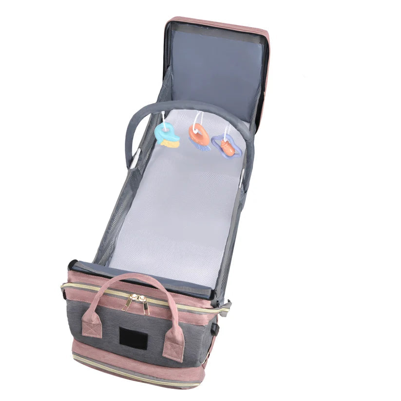 3-in-1 Diaper Bag Backpack – With Fold-out Changing Pad 13