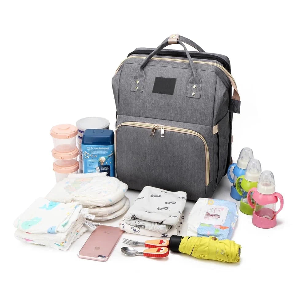 3-in-1 Diaper Bag Backpack – With Fold-out Changing Pad 15