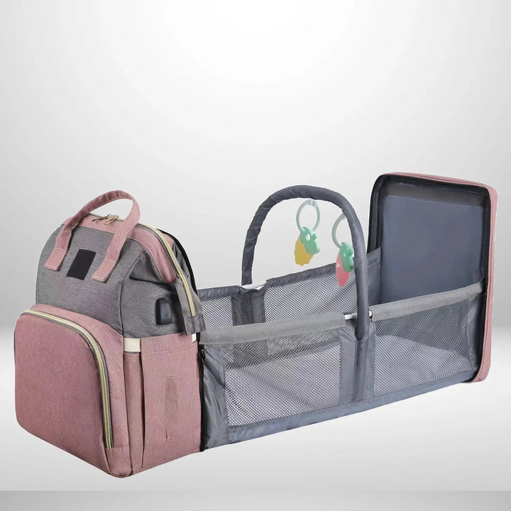 3-in-1 Diaper Bag Backpack – With Fold-out Changing Pad 5