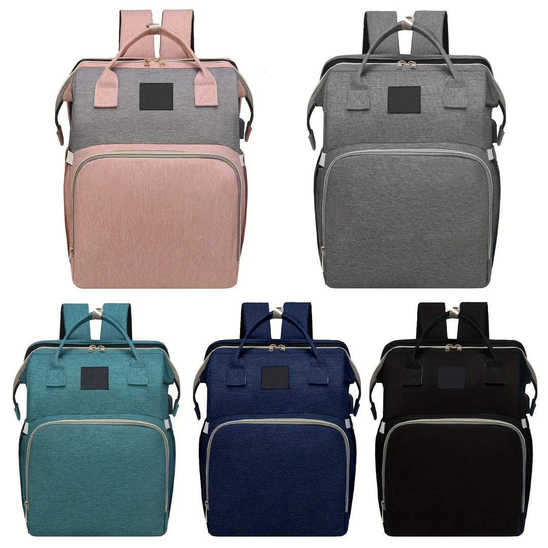 3-in-1 Diaper Bag Backpack – With Fold-out Changing Pad 9