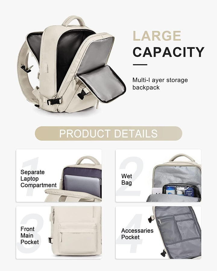 40L Travel Backpack – Waterproof and Spacious 14