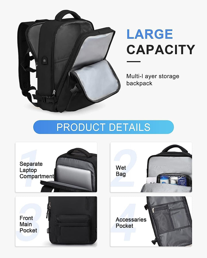 40L Travel Backpack – Waterproof and Spacious 8