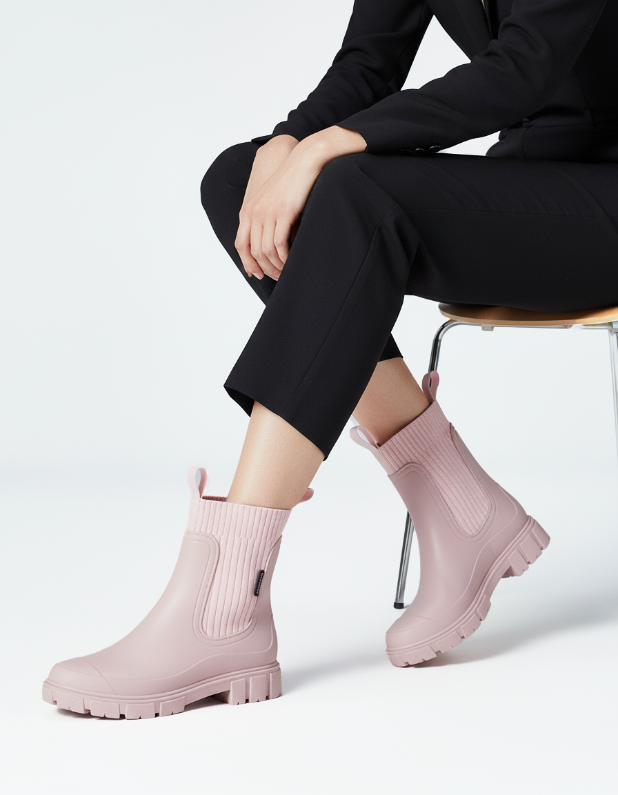 Cecole | Women’s Water Resistant Wellington Boots with Non-Slip Sole