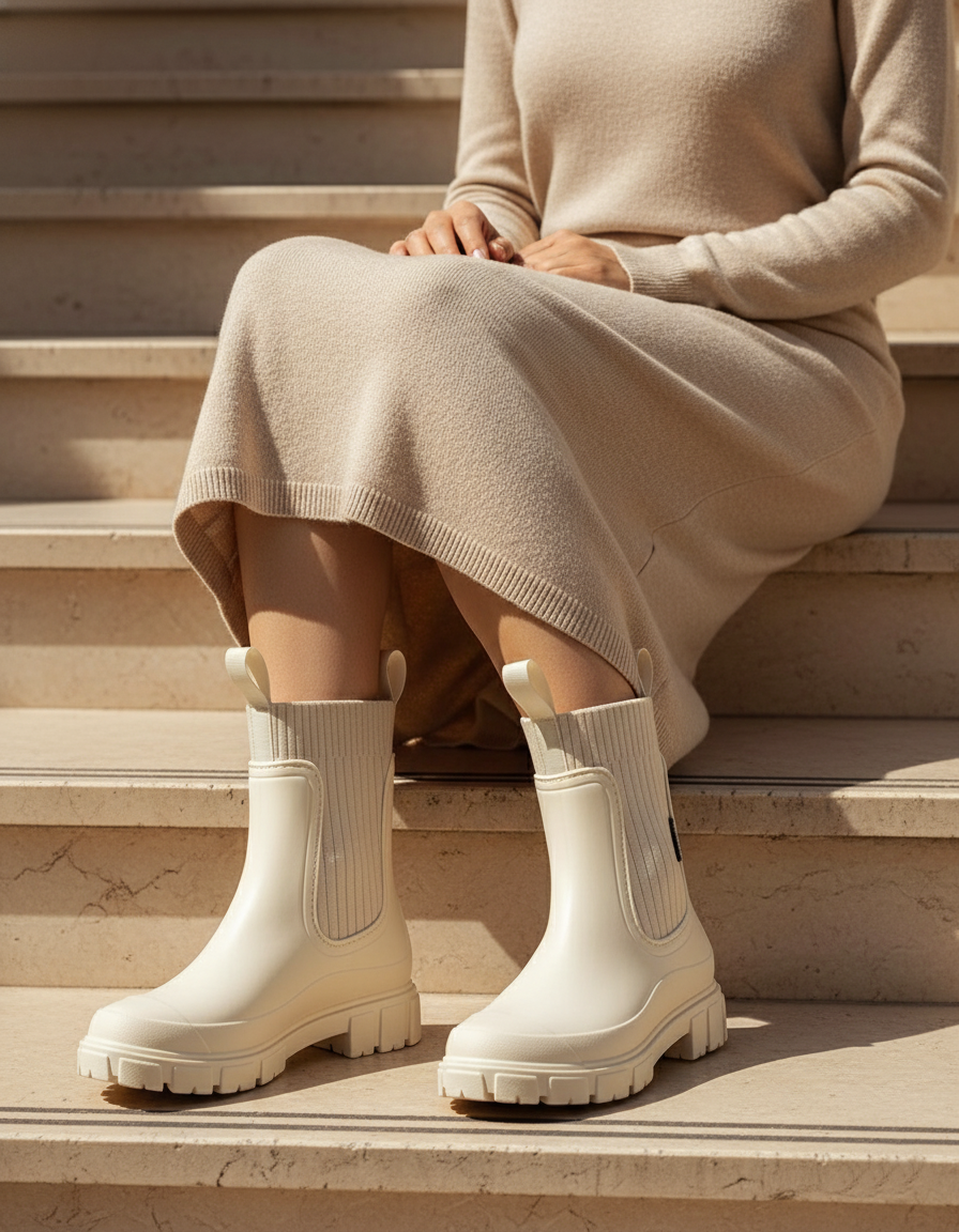 Cecole | Women’s Water Resistant Wellington Boots with Non-Slip Sole