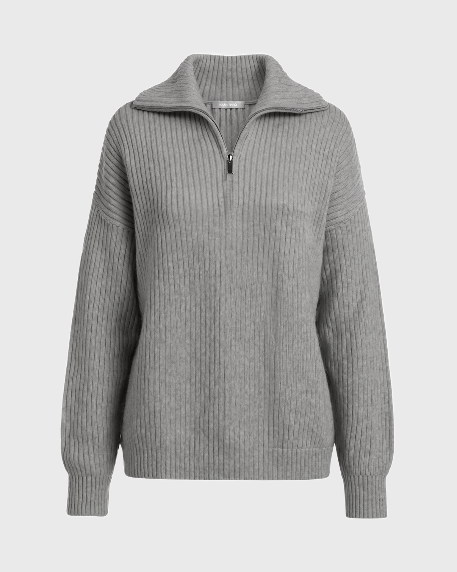 Cecole | Women’s Half-Zip Knit Sweater with Long Sleeves