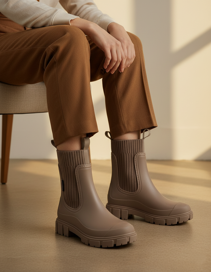 Cecole | Women’s Water Resistant Wellington Boots with Non-Slip Sole