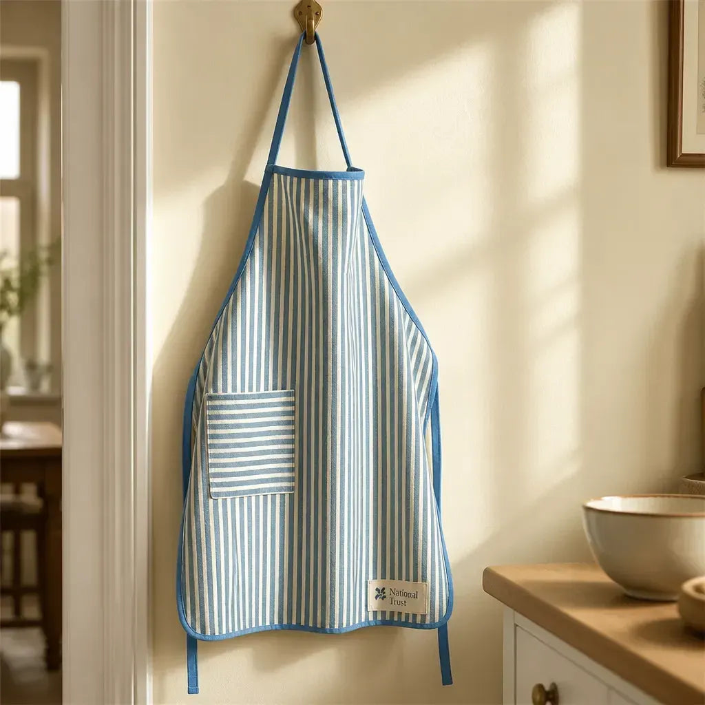 Adjustable Cotton Linen Kitchen Apron – With a Practical Front Pocket 9