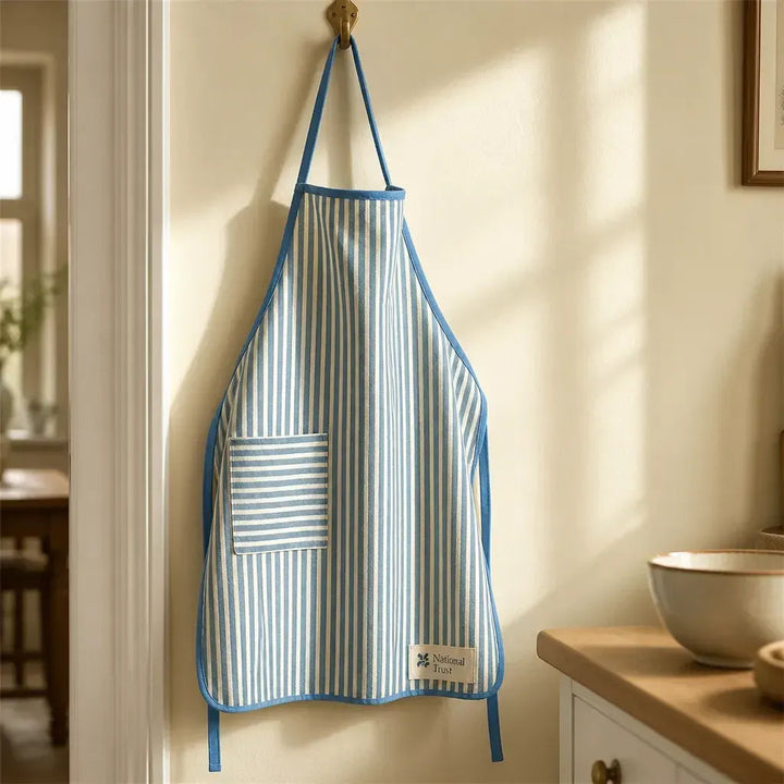 Adjustable Cotton Linen Kitchen Apron – With a Practical Front Pocket 9