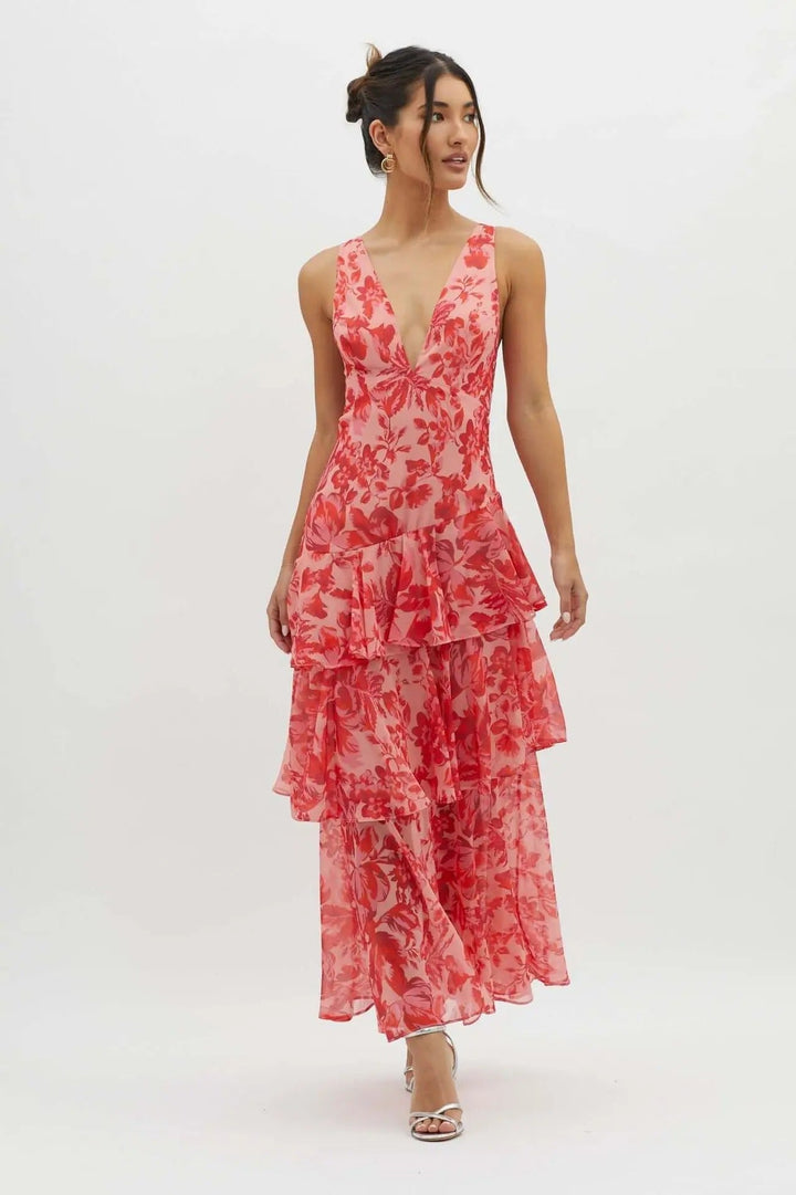 Airy_Chiffon_Long_Dress_with_Flower_Pattern_for_Women_12