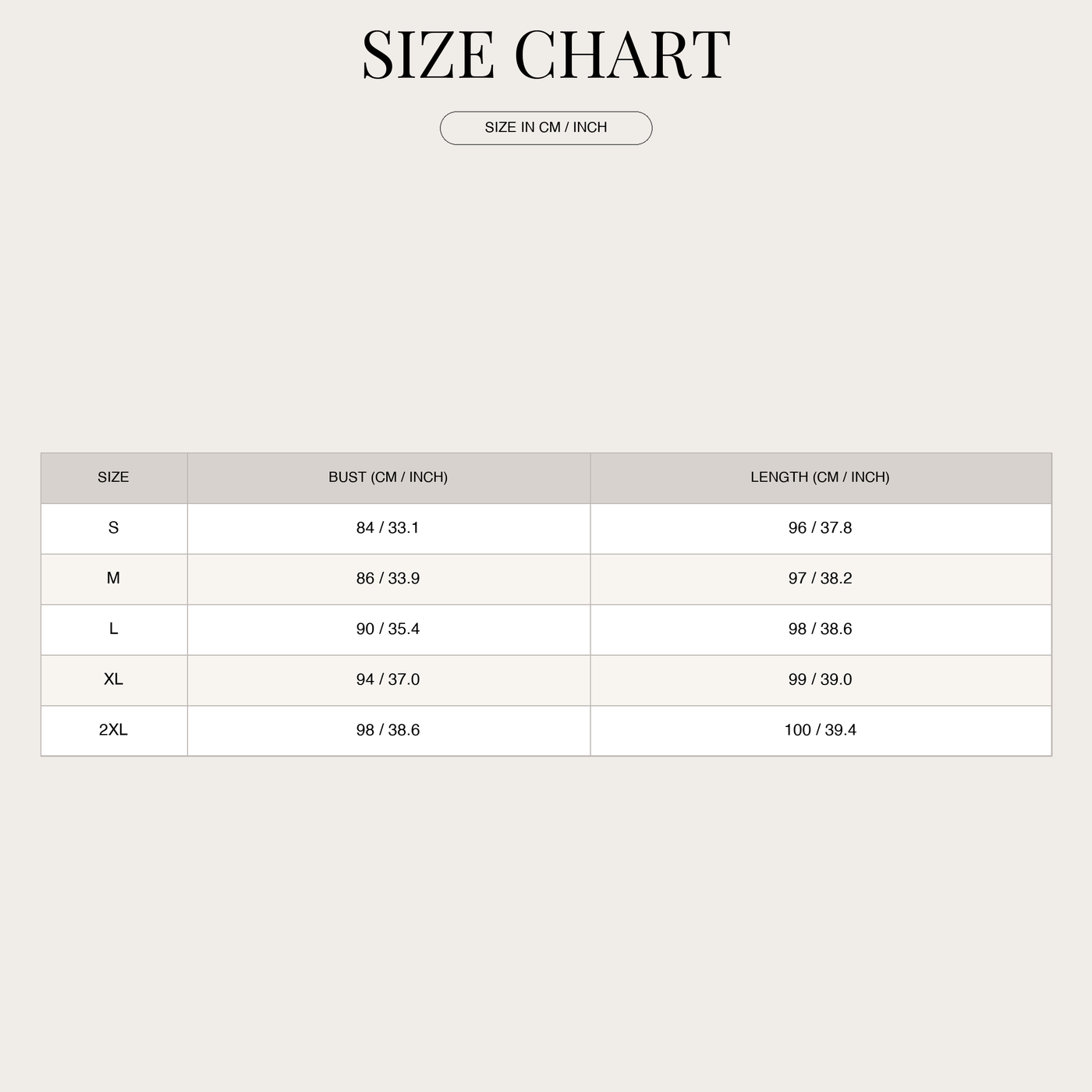 Women's Chiffon Mini Dress – High Neck Tiered Skirt size chart
