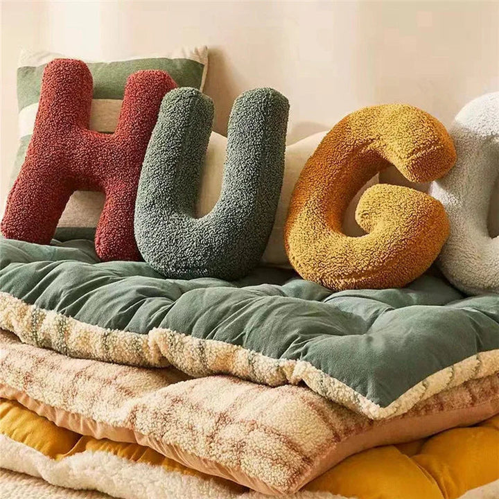 Alphabet Decorative Pillow – Personal Soft & Unique Design 2