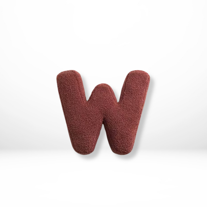 Alphabet Decorative Pillow – Personal Soft & Unique Design 27