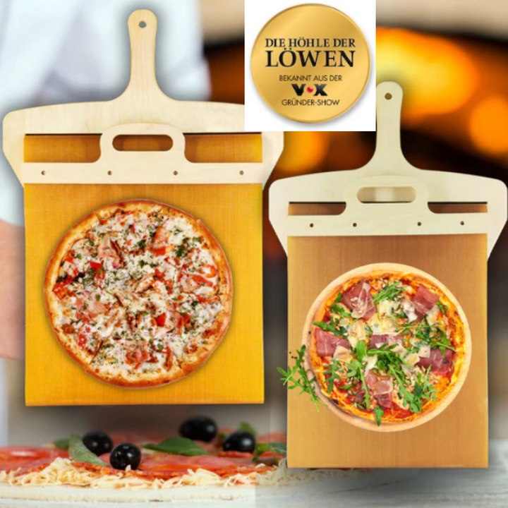 Birch Wood Pizza Peel – Innovative Sliding Mechanism for Pizza Preparation 1