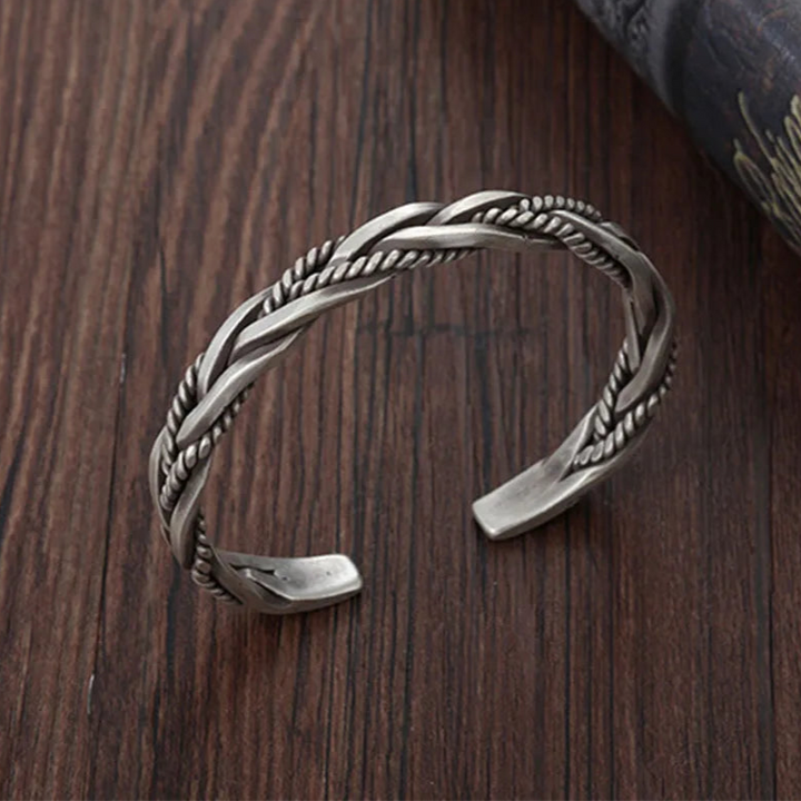 Braided Bangle – Made of 925 Sterling Silver 5