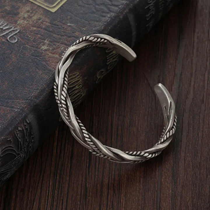 Braided Bangle – Made of 925 Sterling Silver 6