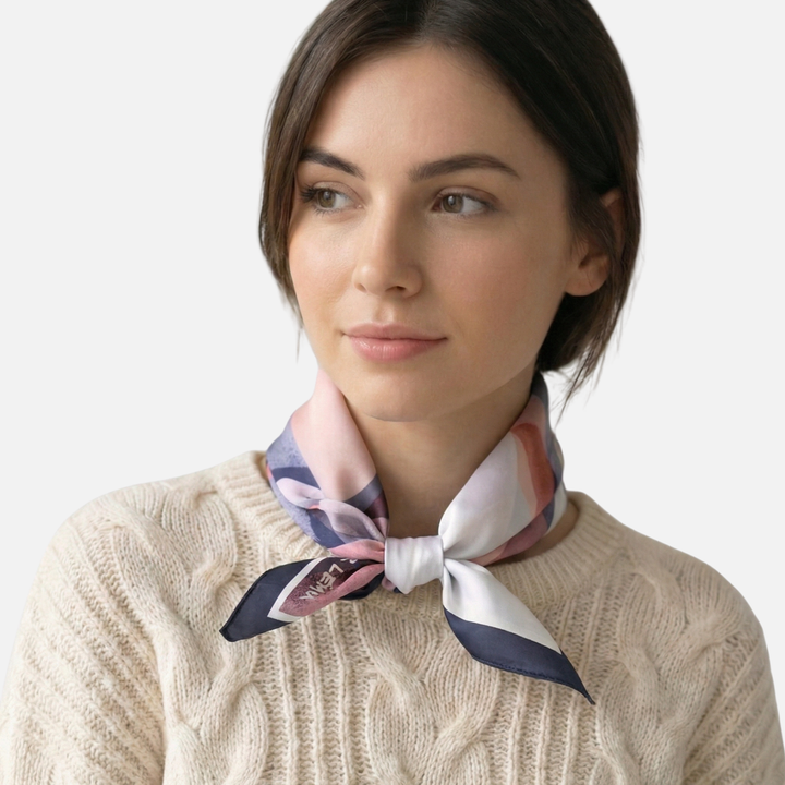 Breathable Silk-Feel Scarf – Multi-Color Headscarf for Women