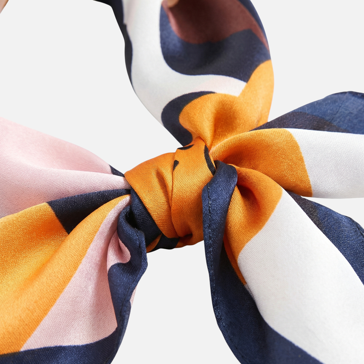 Breathable Silk-Feel Scarf – Multi-Color Headscarf for Women