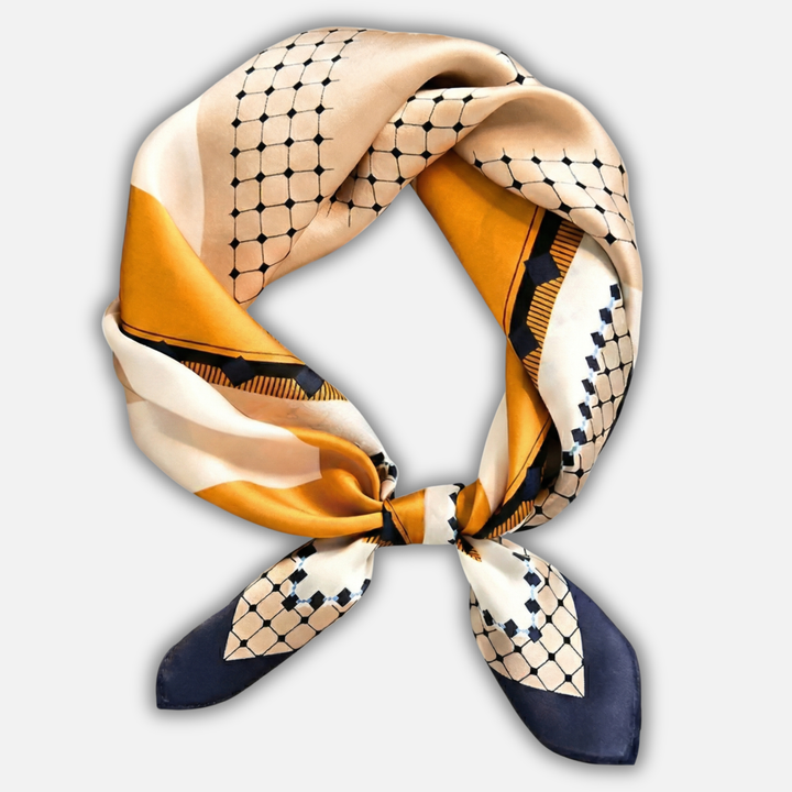 Breathable Silk-Feel Scarf – Multi-Color Headscarf for Women