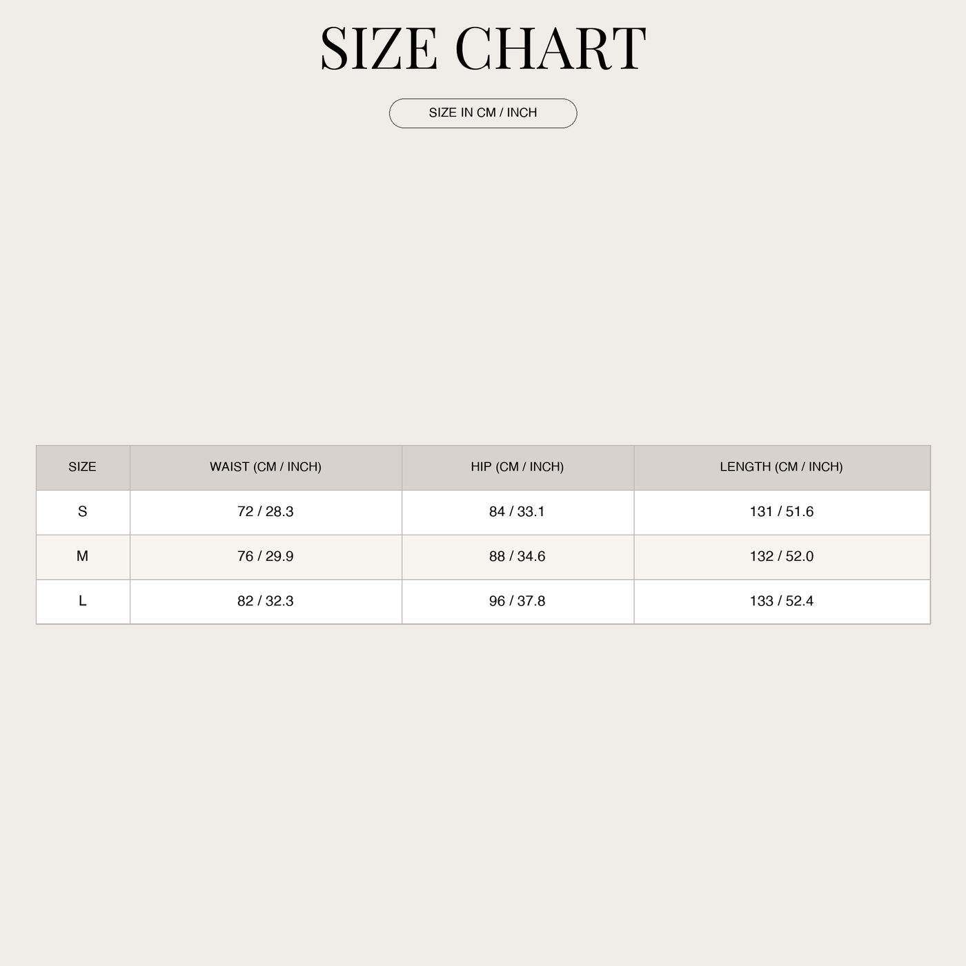 Women's Leopard Print Long Dress – Brown with Cut-outs size chart