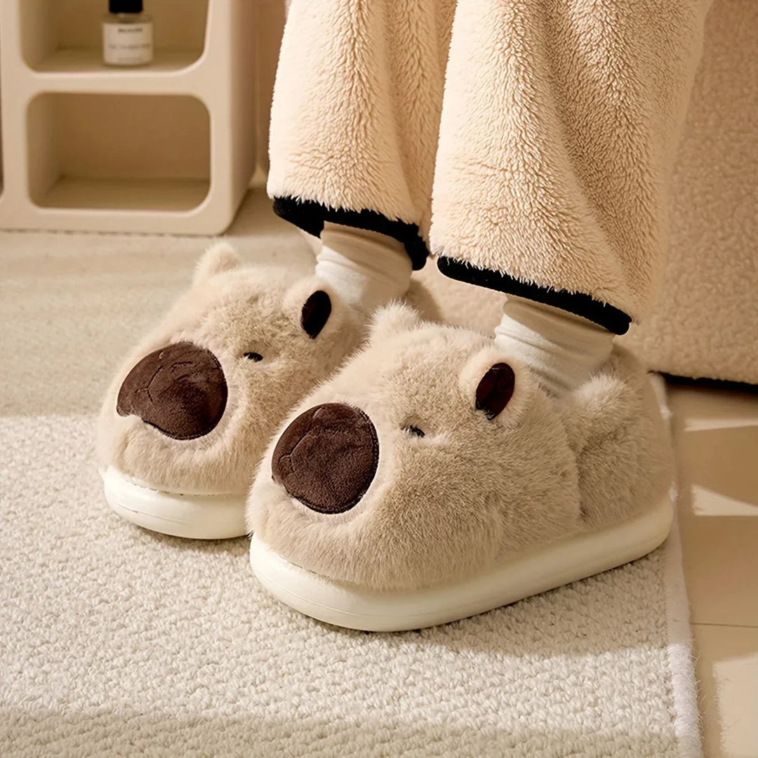 Chaussons Capybara – Chaussons de maison en peluche 7