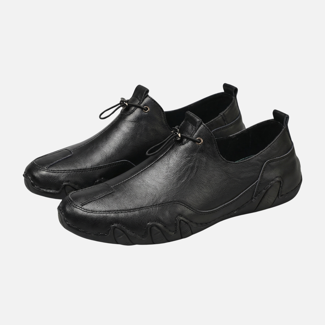 Casual Slip On Sneakers with Elastic Laces for Men