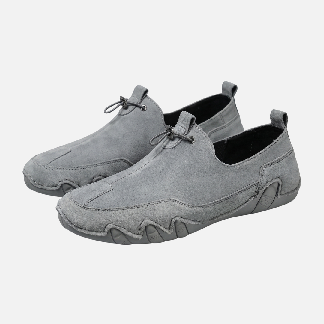Casual Slip On Sneakers with Elastic Laces for Men