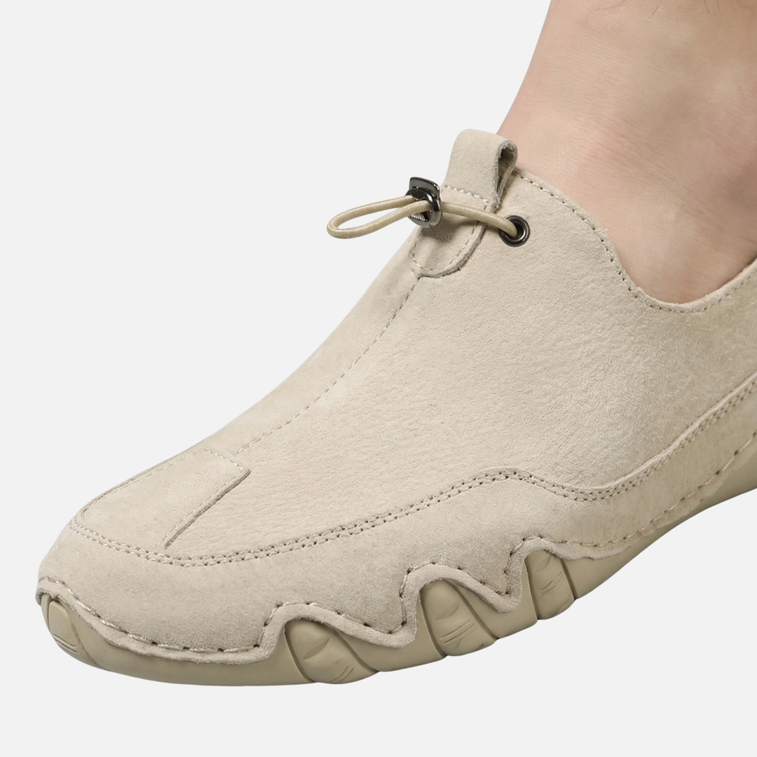 Casual Slip On Sneakers with Elastic Laces for Men