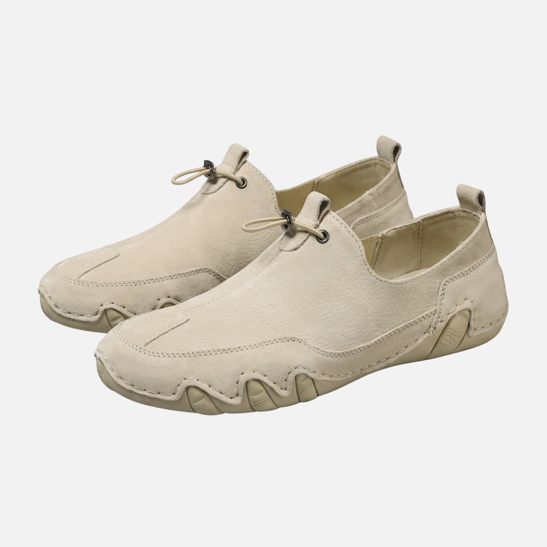 Casual Slip On Sneakers with Elastic Laces for Men
