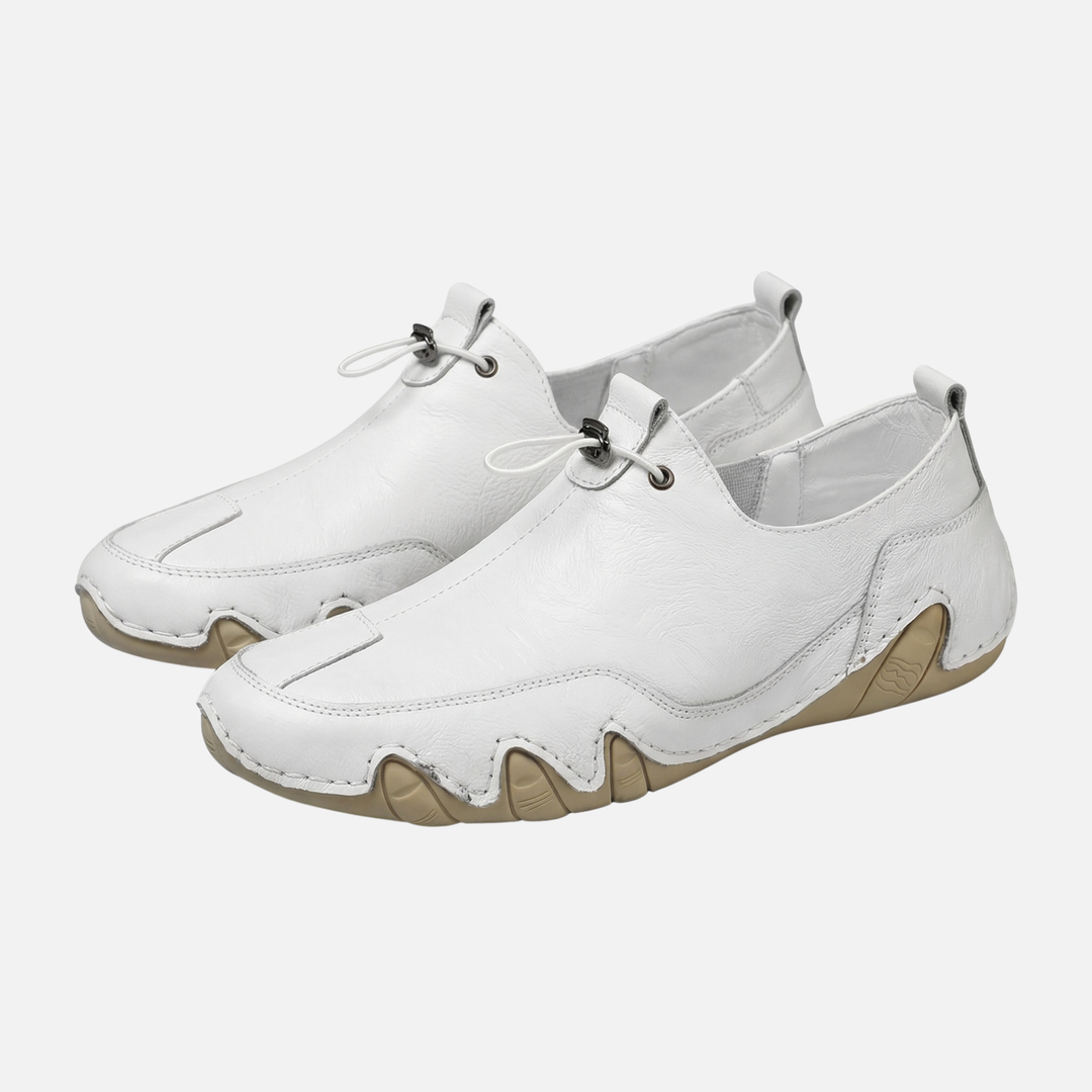 Casual Slip On Sneakers with Elastic Laces for Men