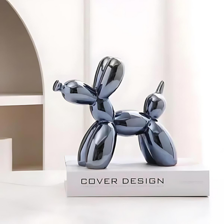 Ceramic Balloon Dog Sculpture – Modern Decor Statue 2