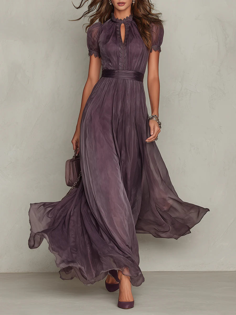 Chiffon_Maxi_Dress_with_Keyhole_Ruffled_Neckline_for_Women_1