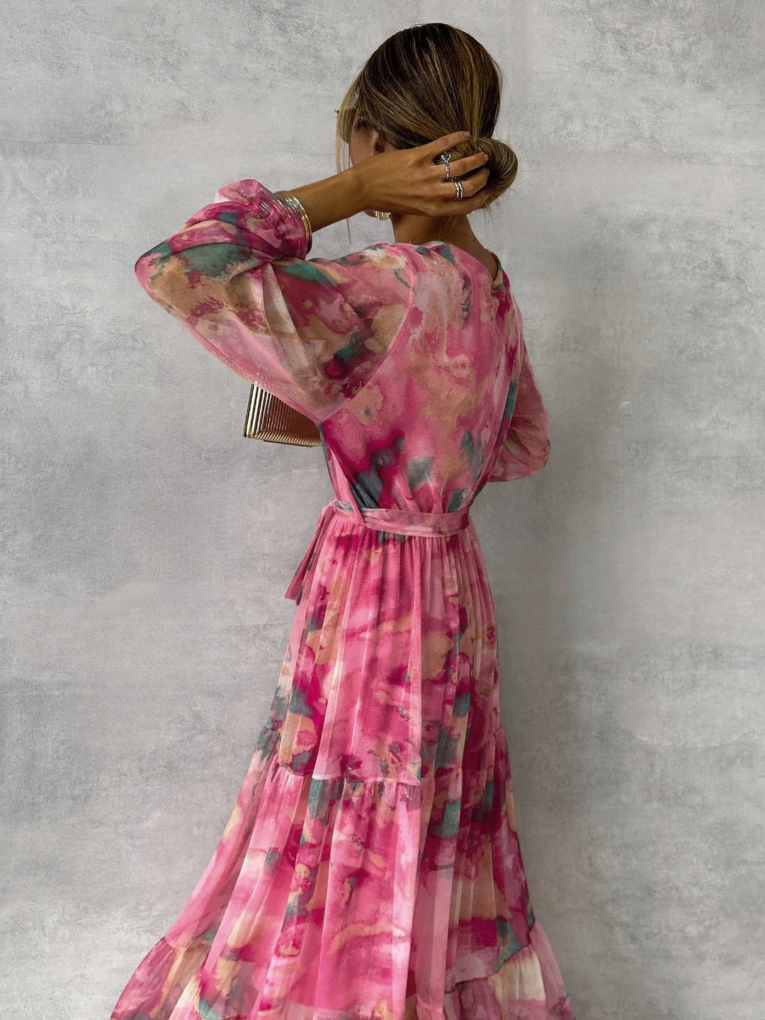 Chiffon_Maxi_Wrap_Dress_with_Layered_Skirt_for_Women_3