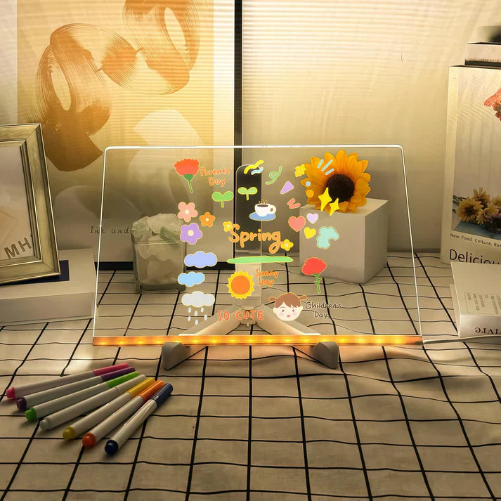 Children's Luminous LED Writing Board – Creative Drawing Board with Colorful Lighting for Children 3