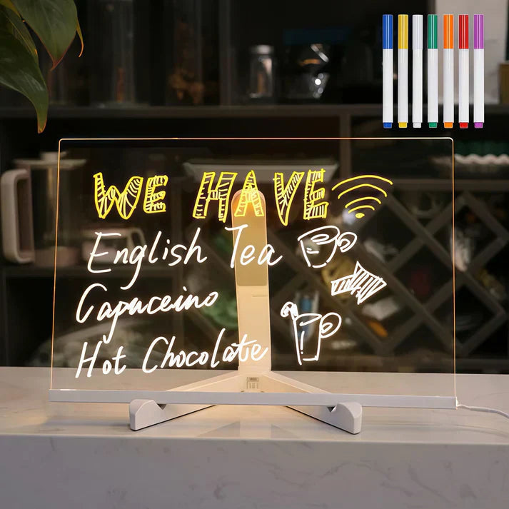 Children's Luminous LED Writing Board – Creative Drawing Board with Colorful Lighting for Children 9