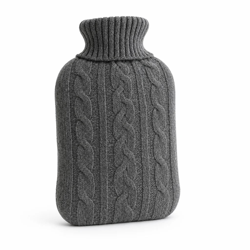 Classic Hot Water Bottle – 2 Liter with Soft Plush Cover 13