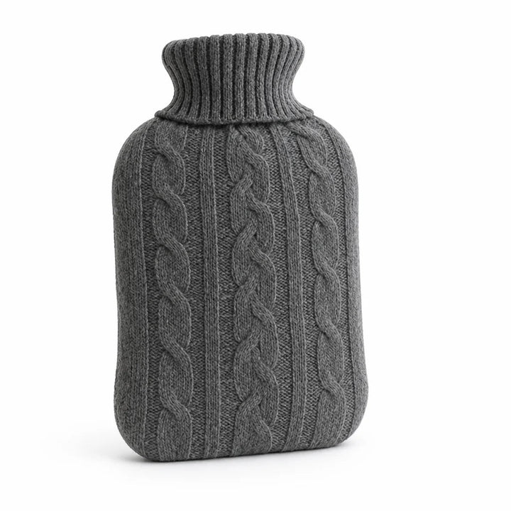 Classic Hot Water Bottle – 2 Liter with Soft Plush Cover 13