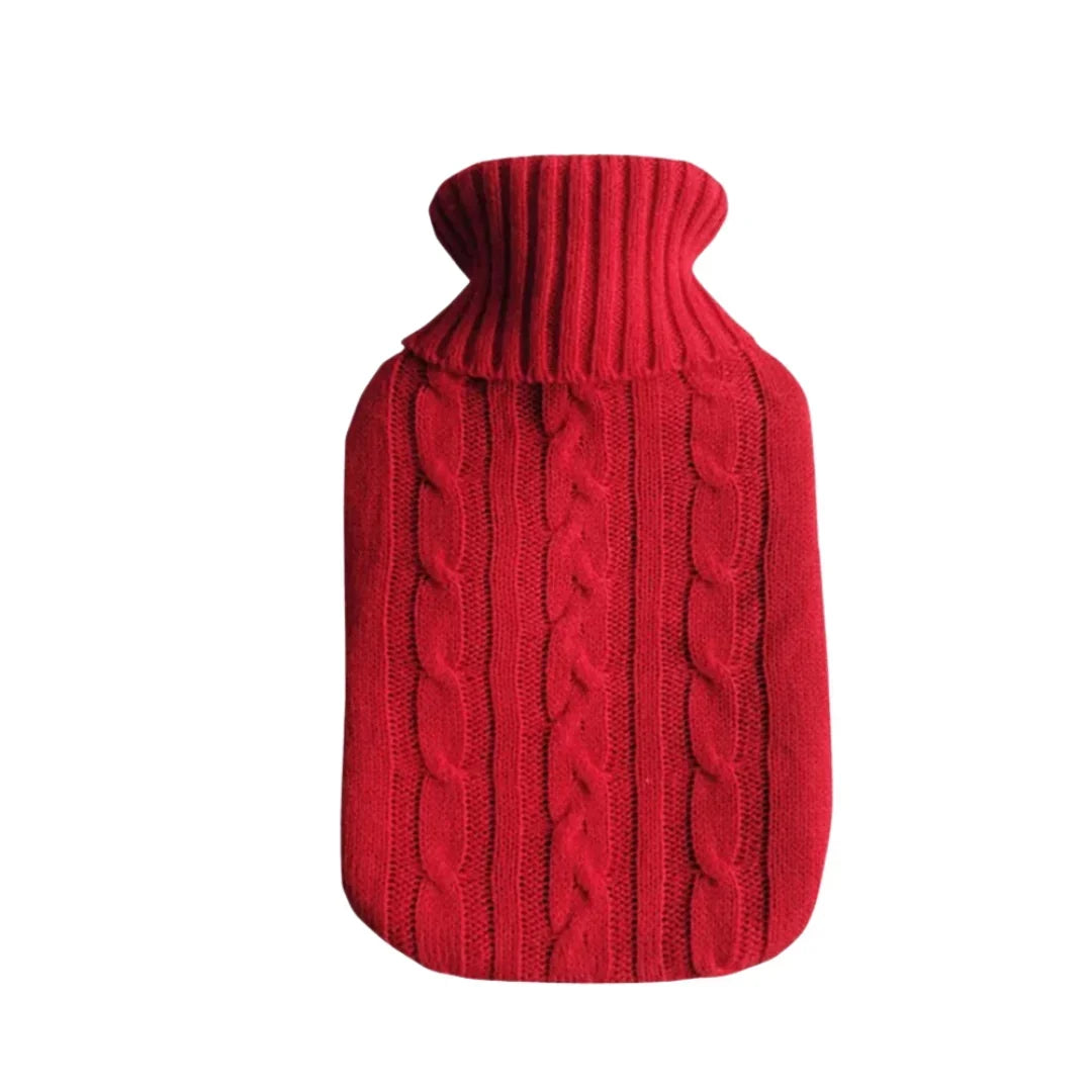Classic Hot Water Bottle – 2 Liter with Soft Plush Cover 15