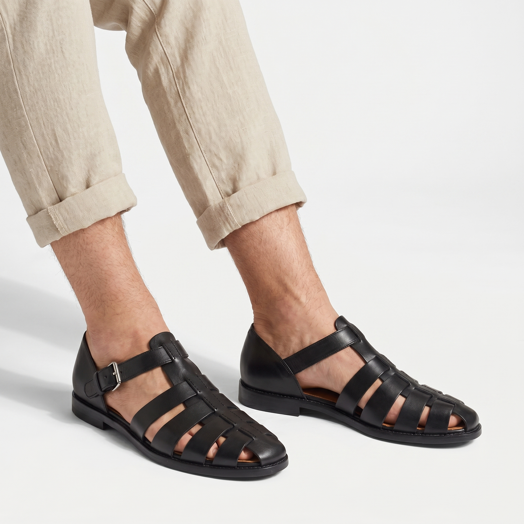 Leather_Fisherman_Sandals_with_Closed_Toe_for_Men_5