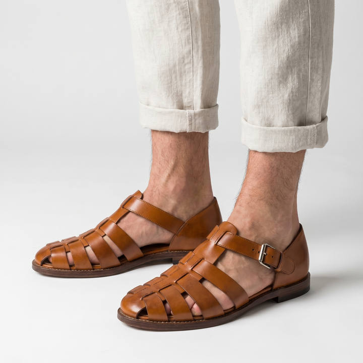 Leather_Fisherman_Sandals_with_Closed_Toe_for_Men_6