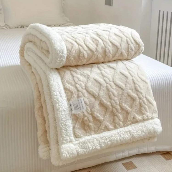 Comfortable Weighted Blanket – For Relaxed Sleep with Soft Sherpa-Cover 10