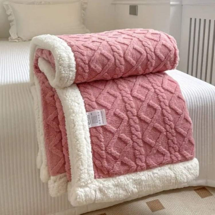 Comfortable Weighted Blanket – For Relaxed Sleep with Soft Sherpa-Cover 11