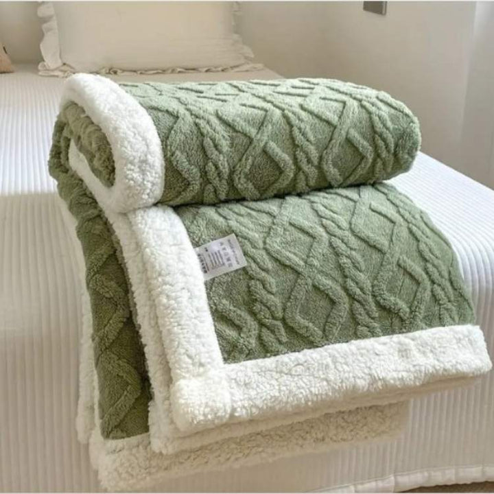 Comfortable Weighted Blanket – For Relaxed Sleep with Soft Sherpa-Cover 13