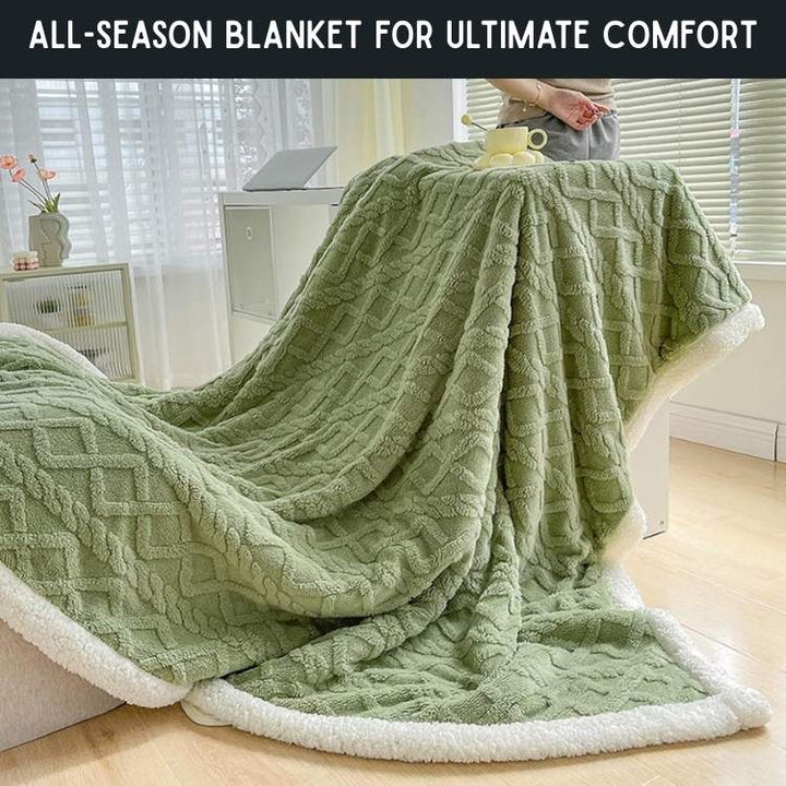 Comfortable Weighted Blanket – For Relaxed Sleep with Soft Sherpa-Cover 6