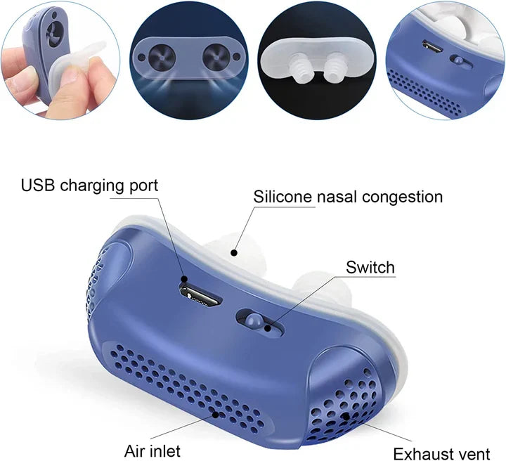 Compact Nasal Device – USB-Rechargeable with Practical Travel Box 2